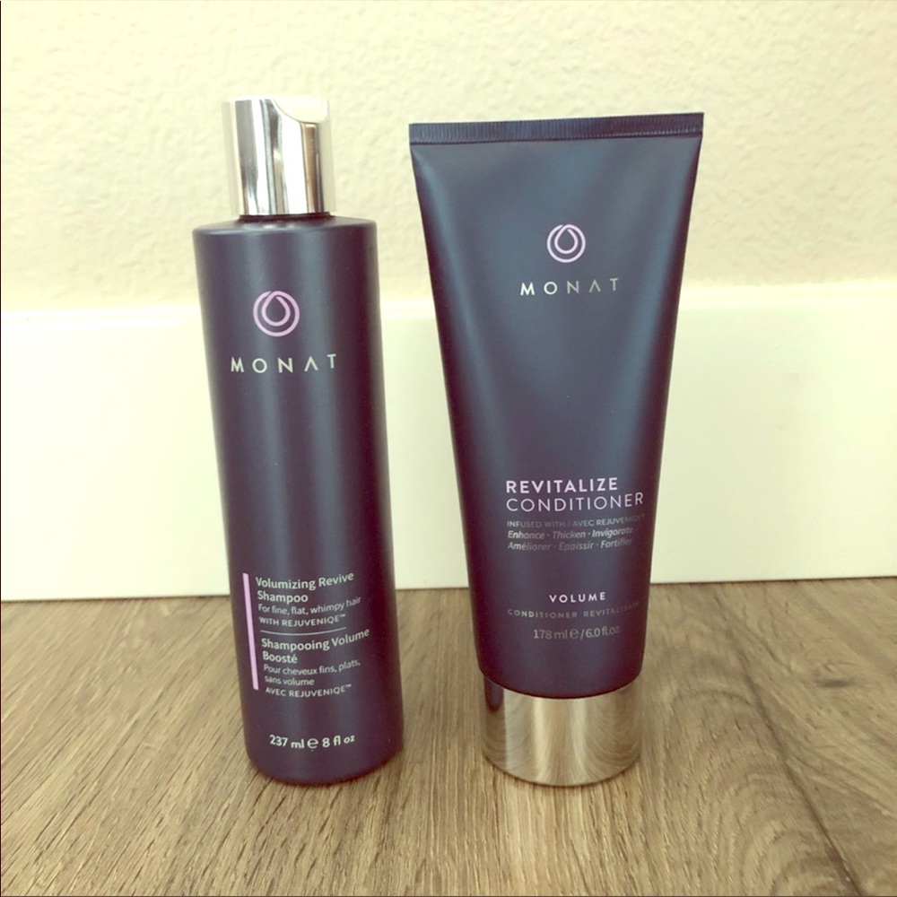 Monat revive & revitalize shampoo and conditioner!